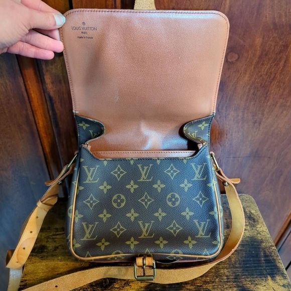 Louis Vuitton Monogram Canvas Cartouchiere MM Crossbody Bag - Picture 8 of 12